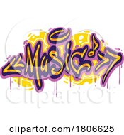 Poster, Art Print Of Music Graffiti Design