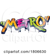 Metro Graffiti Design by Vector Tradition SM
