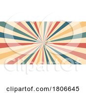 Poster, Art Print Of Carnival Rays Background