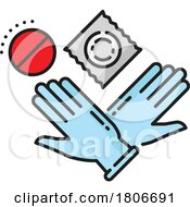 Latex Allergy Health Icon by Vector Tradition SM