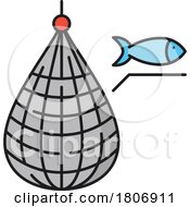 Poster, Art Print Of Fishing Net Icon