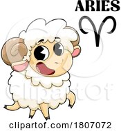 Cartoon Aries Ram