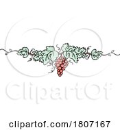 Cartoon Grape Vine Design by Domenico Condello