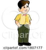 Boy In A Yellow Shirt by Lal Perera