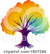 Poster, Art Print Of Rainbow Tree