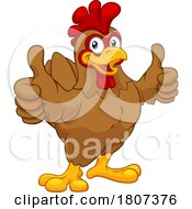 Chicken Cartoon Rooster Cockerel Character