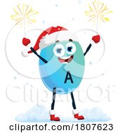 Poster, Art Print Of Christmas Micro Nutrient Mascot