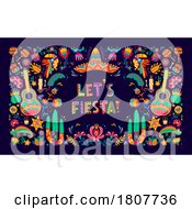 Poster, Art Print Of Mexican Party Design