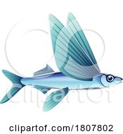 Poster, Art Print Of Flying Fish