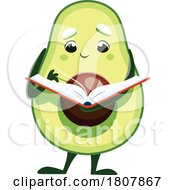 Avocado Mascot Reading