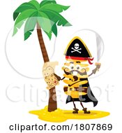 Radiatori Pirate Pasta Mascot