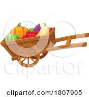 Harvest Wheelbarrow by Vector Tradition SM