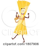 Poster, Art Print Of Spaghetti Noodles Pasta Mascot