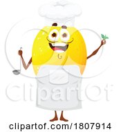Poster, Art Print Of Lemon Chef Fruit Food Mascot