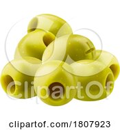 3d Green Olives