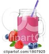 3d Berry Smoothie