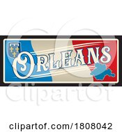 Poster, Art Print Of Travel Plate Design For Orleans