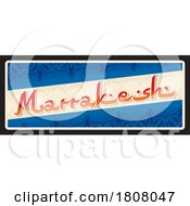 Travel Plate Design For Marrakesh
