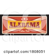 Travel Plate Design For Alabama by Vector Tradition SM