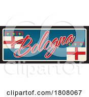 Poster, Art Print Of Travel Plate Design For Bologna