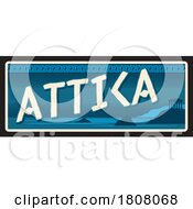 Travel Plate Design For Attica by Vector Tradition SM