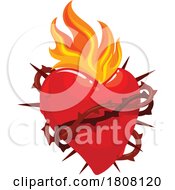 Poster, Art Print Of Mexican Sacred Heart