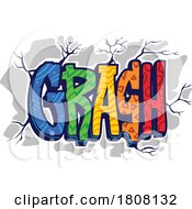 Crash Graffiti Design by Vector Tradition SM