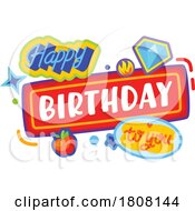 Poster, Art Print Of Happy Birthday To You Design