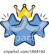 Crown And Star Design Icon