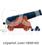Poster, Art Print Of Cannon And Balls