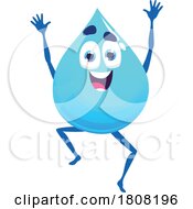 Poster, Art Print Of Water Drop Character