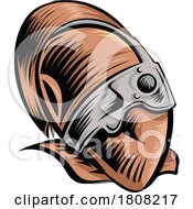 Roman Gladiator Armour Helmet by Domenico Condello #COLLC1808217-0191
