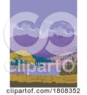 Stella Lake In Great Basin National Park White Pine County Nevada WPA Poster Art