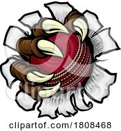 Poster, Art Print Of Cricket Ball Claw Cartoon Monster Animal Hand