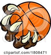01/31/2024 - Basketball Ball Claw Cartoon Monster Animal Hand