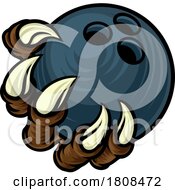 01/31/2024 - Bowling Ball Claw Cartoon Monster Animal Hand
