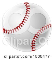 Baseball Ball Cartoon Sports Icon Illustration