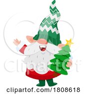Poster, Art Print Of Cartoon Christmas Gnome