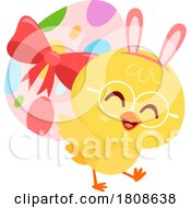Cartoon Easter Bunny Rabbit by Hit Toon
