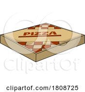 Poster, Art Print Of Cartoon Pizza Box
