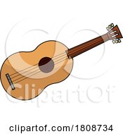 Poster, Art Print Of Cartoon Guitar