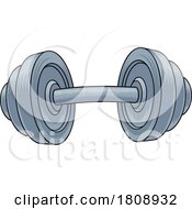 Poster, Art Print Of Dumb Bell Gym Weight Weightlifting Dumbbell Icon