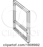 Poster, Art Print Of Black And White Oriel Window