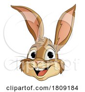 Poster, Art Print Of Easter Bunny Rabbit Cartoon Fun Animal Character
