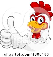 02/26/2024 - Chicken Cartoon Rooster Cockerel Character