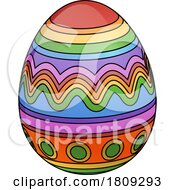 Poster, Art Print Of Colorful Easter Egg