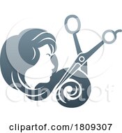Gradient Salon Logo Design