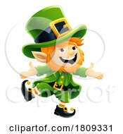 Poster, Art Print Of Leprechaun Cute Irish St Patricks Day Cartoon