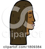 03/05/2024 - Cartoon Black Womans Face