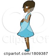 03/05/2024 - Cartoon Pregnant Woman
